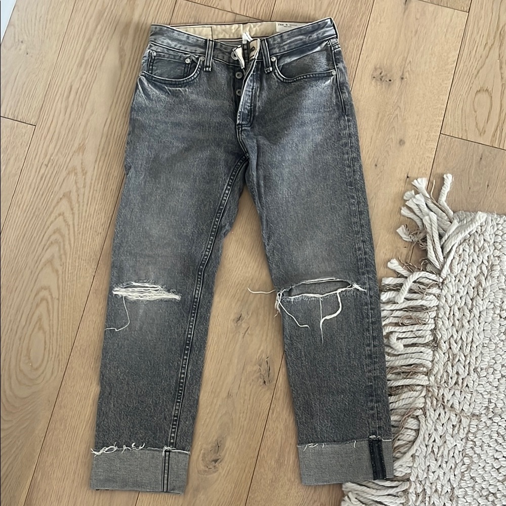 Rag & Bone Grey Wash Jeans